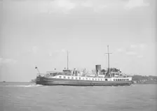 The Isle of Wight ferry Vecta 1939. Creator: Kirk & Sons of Cowes