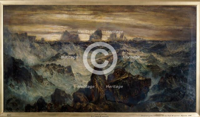 'The isles of the sea', 1894. Artist: Thomas Hope McLachlan