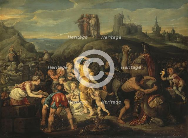 The Israelites after Crossing the Red Sea, 1641. Creator: Simon de Vos.