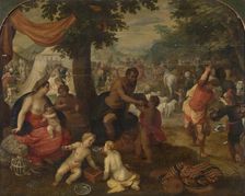 The Israelites in the Desert. Creator: Hendrick van Balen I