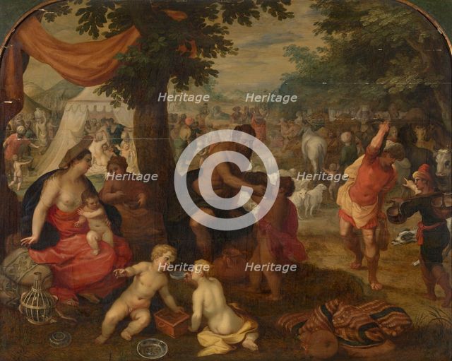The Israelites in the Desert, First third of 17th cen. Creator: Hendrick van Balen I.