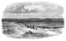 The Isthmus of Suez Maritime Canal: the Pelusian Plain, 1869. Creator: Unknown