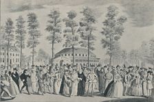 The Jubilee Ball at Ranelagh Gardens, April 26th, 1749 (1920). Artist: Nathaniel Parr