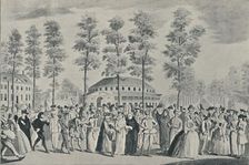 The Jubilee Ball at Ranelagh Gardens, April 26th, 1749 (1920). Artist: Nathaniel Parr