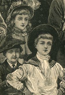 The Jubilee: "Waiting For The Queen." c1897. Creator: Unknown