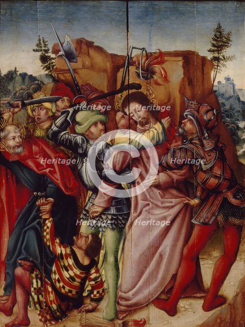 The Judas Kiss, Early16th cen.. Artist: German master  