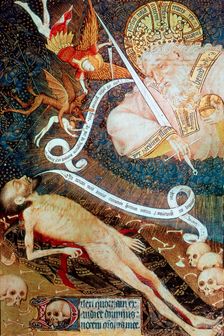 The Judgement of Death early 15th century. Artist: Master of the Rohan Hours