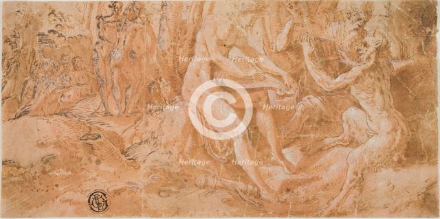 The Judgement of Midas: Apollo and Pan, n.d. Creator: Unknown.