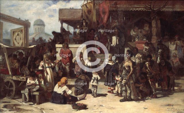 The Judgement of of Grand Prince, 1874. Artist: Surikov, Vasili Ivanovich (1848-1916)