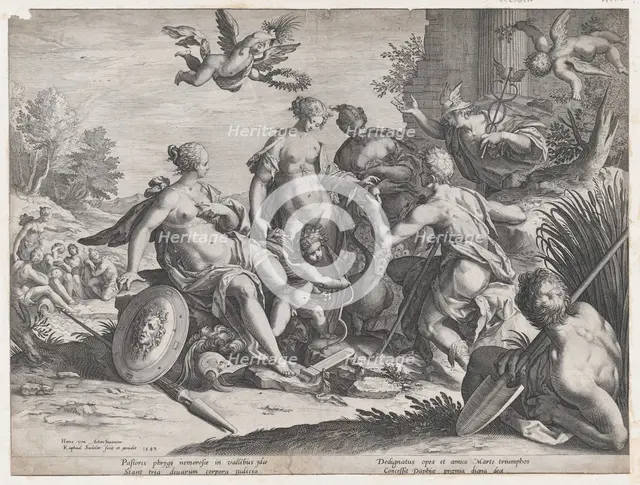 The Judgement of Paris, 1589. Creator: Raphael Sadeler.