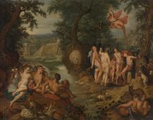 The Judgement of Paris, 1614. Creator: Joachim Anthonisz Wtewael