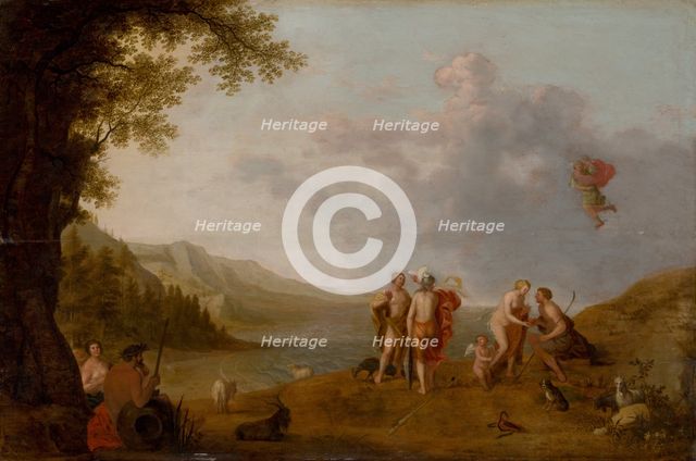 The Judgement of Paris, 1650. Creator: Cornelis Willaerts.