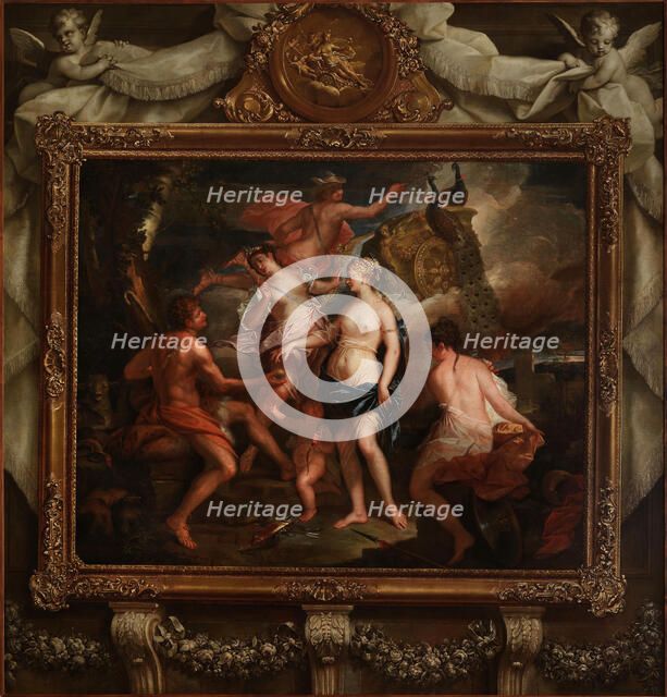 The Judgement of Paris, 1710. Creator: Raoux; Jean (1677-1734).