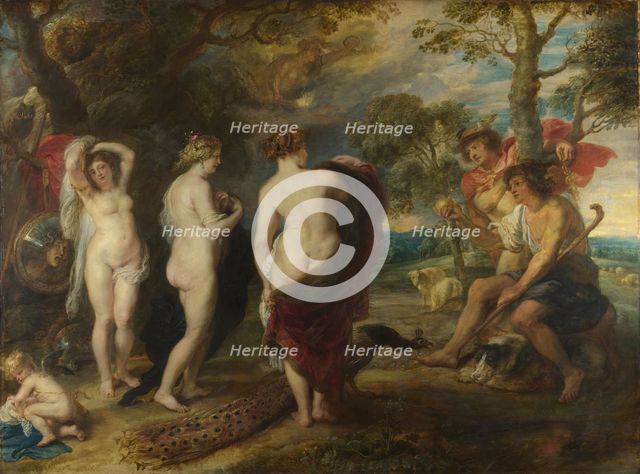 The Judgement of Paris, c. 1635. Artist: Rubens, Pieter Paul (1577-1640)