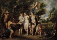 The judgement of Paris, c1640s. Creator: Frans Wouters