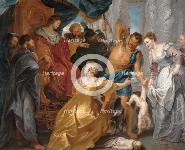 The Judgement of Solomon, 1615-1618. Creator: Peter Paul Rubens.