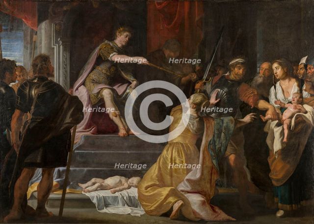 The Judgement of Solomon, c1620. Creator: Gaspar de Crayer.