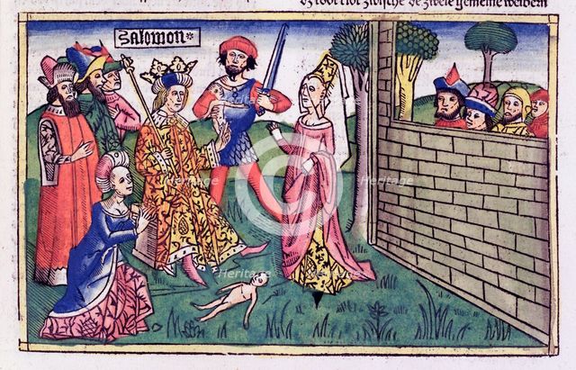 The Judgement of Solomon. Creator: Unknown.