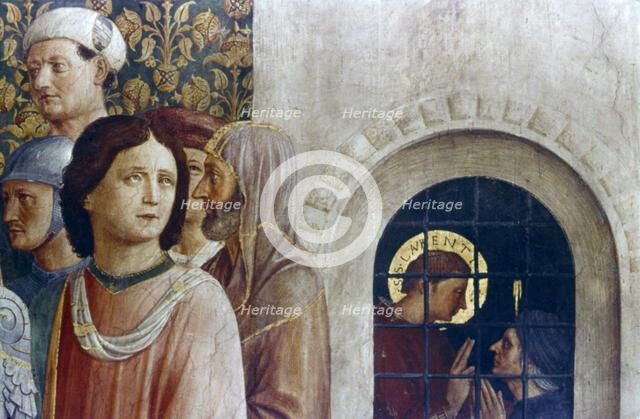 The Judgement of St Laurence' (detail), mid 15th century. Artist: Fra Angelico