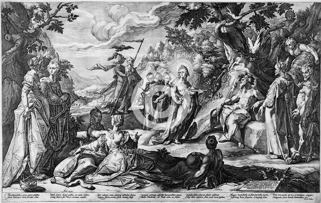 The Judgment of Midas, 1590. Creator: Hendrik Goltzius.