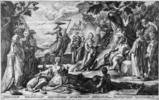 The Judgment of Midas, 1590. Creator: Hendrik Goltzius
