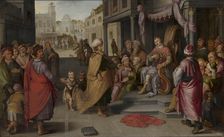 The Judgment of Cambyses, 1620. Creator: Heck, Claes Jacobsz van der (1575-1652)
