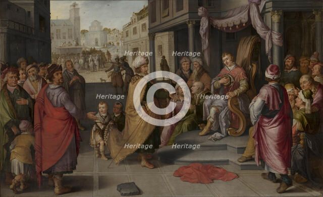 The Judgment of Cambyses, 1620. Creator: Heck, Claes Jacobsz van der (1575-1652).