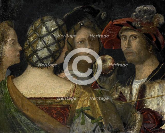 The Judgment of Paris, 1500-1524. Creator: Antonio Vendri.