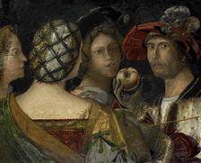 The Judgment of Paris, 1500-1524. Creator: Antonio Vendri