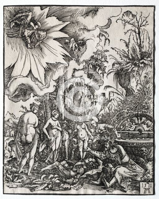The Judgment of Paris, 1511. Creator: Albrecht Altdorfer (German, c. 1480-1538).