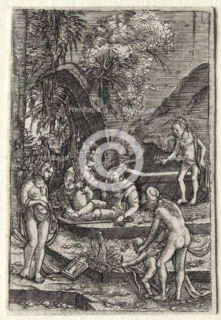 The Judgment of Paris, 1511. Creator: Albrecht Altdorfer (German, c. 1480-1538).