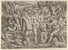 The Judgment of Paris, 1535-55. Creator: Jean Mignon