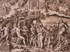 The Judgment of Paris, 1555. Creator: Giorgio Ghisi