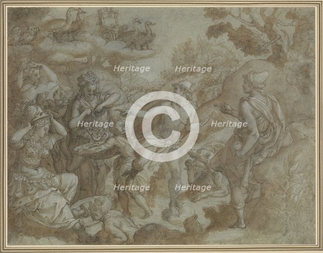 The Judgment of Paris, 1583. Creator: Alessandro Allori.