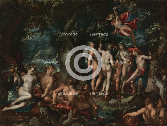 The Judgment of Paris, 1602. Creator: Joachim Anthoniz Wtewael (Dutch, 1566-1638).
