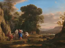 The Judgment of Paris, 1645/1646. Creator: Claude Lorrain