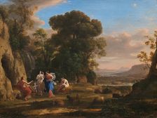 The Judgment of Paris, 1645/1646. Creator: Claude Lorrain