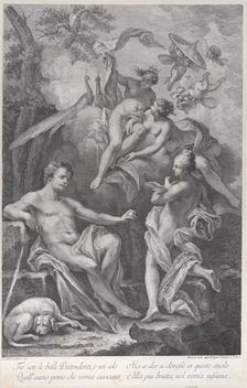 The Judgment of Paris, 1748-88. Creator: Fabio Berardi