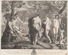 The Judgment of Paris, 1750. Creators: Pierre Etienne Moitte, Pierre Francois Tardieu
