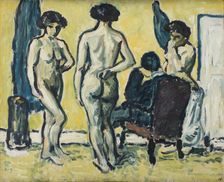 The Judgment of Paris, 1909. Creator: Harald Giersing