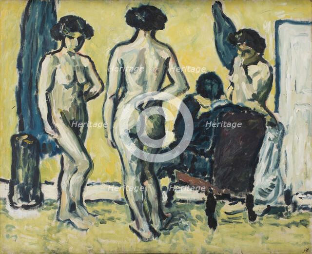 The Judgment of Paris, 1909. Creator: Harald Giersing.