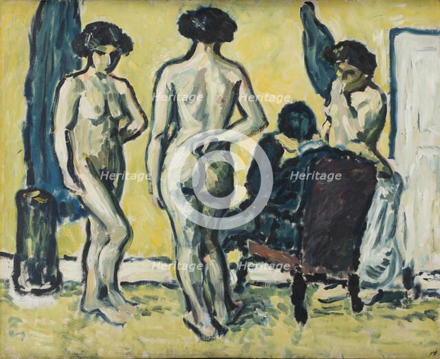 The Judgment of Paris, 1909. Artist: Giersing, Harald (1881-1927)