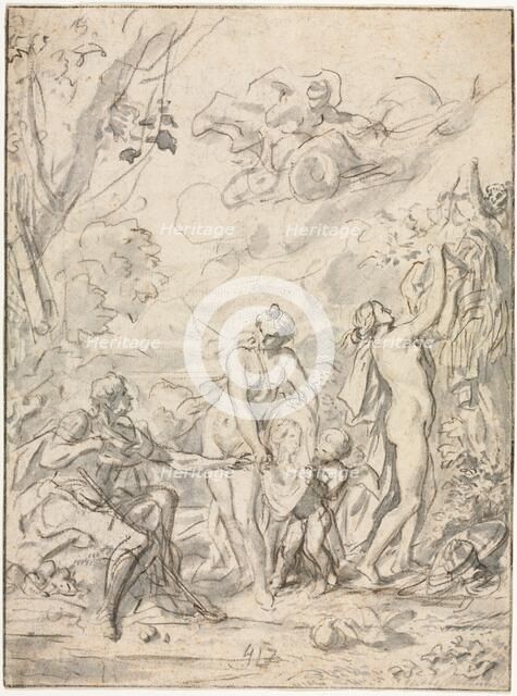 The Judgment of Paris, c. 1740-1750. Creator: Unknown.