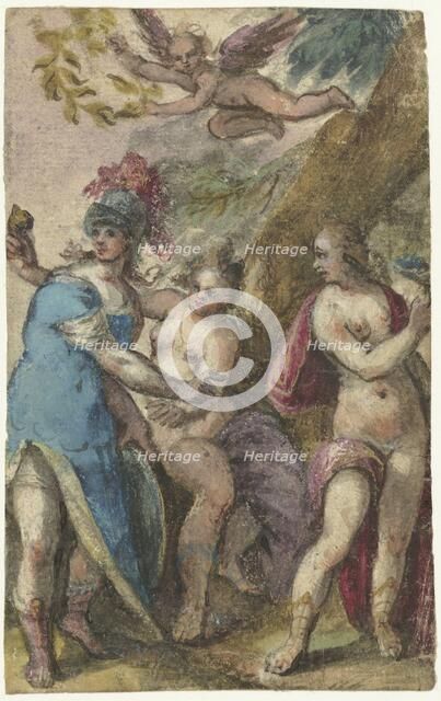 The judgment of Paris, c.1593-c.1662. Creator: Paulus van Wtewael.