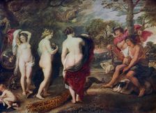 The Judgment of Paris c1635-1638, (1912).Artist: Peter Paul Rubens