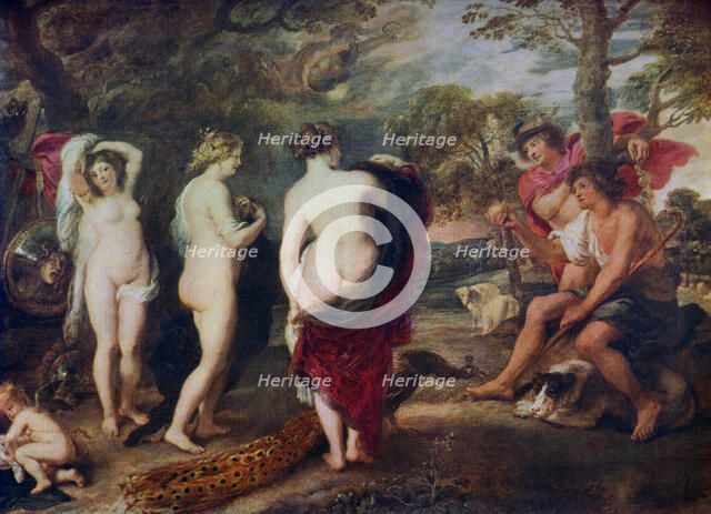 'The Judgment of Paris', c1635-1638, (1912).Artist: Peter Paul Rubens