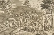 The Judgment of Paris, ca. 1550-60. Creator: Giulio Bonasone