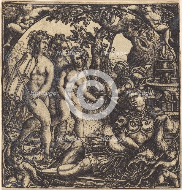 The Judgment of Paris. Creator: Unknown.