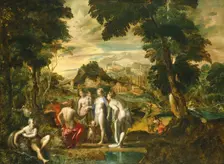 The Judgment of Paris, late 16th century. Creator: Jan Soens