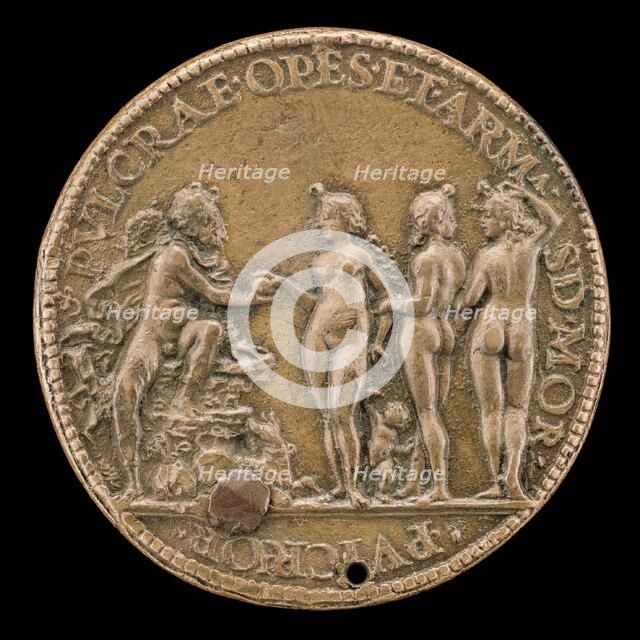 The Judgment of Paris [reverse], c. 1500. Creator: Unknown.